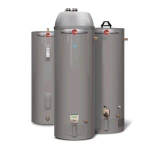 Rheem water heater photo for Caldwell homes